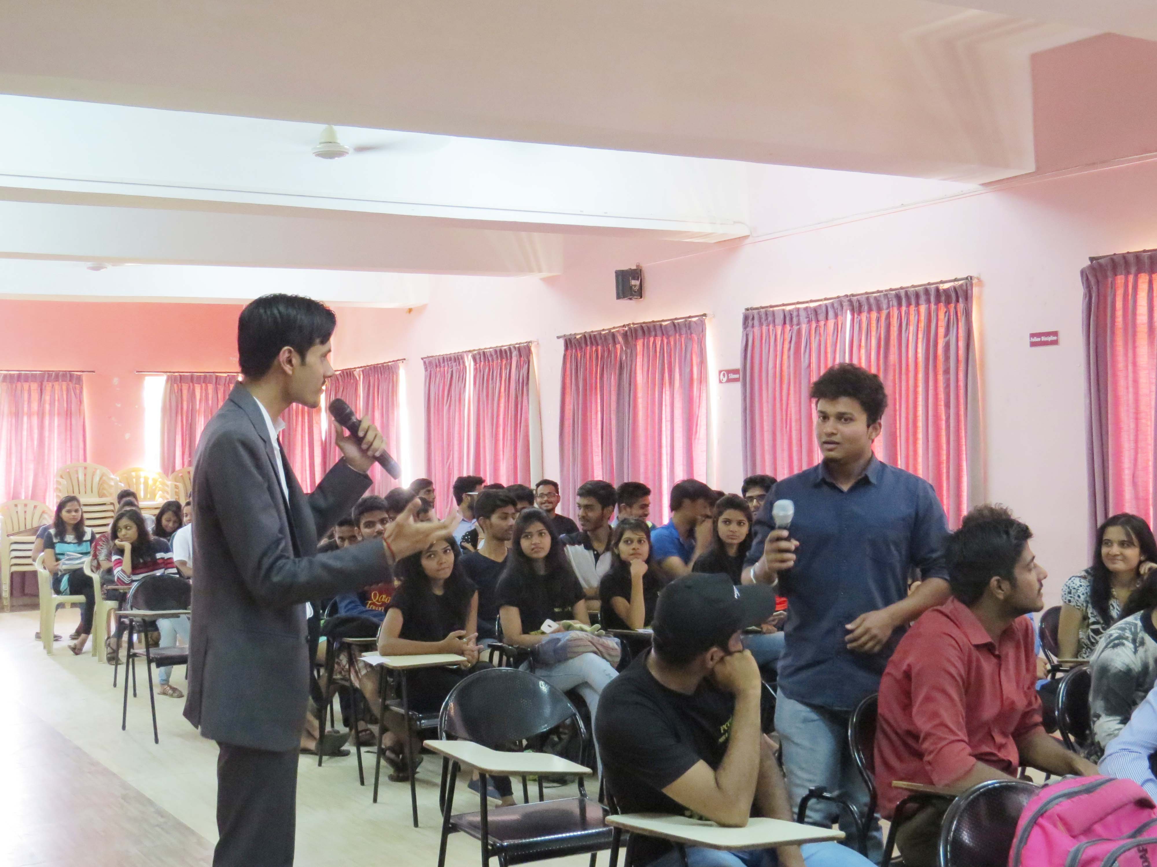Seminar at PCCOE Pune