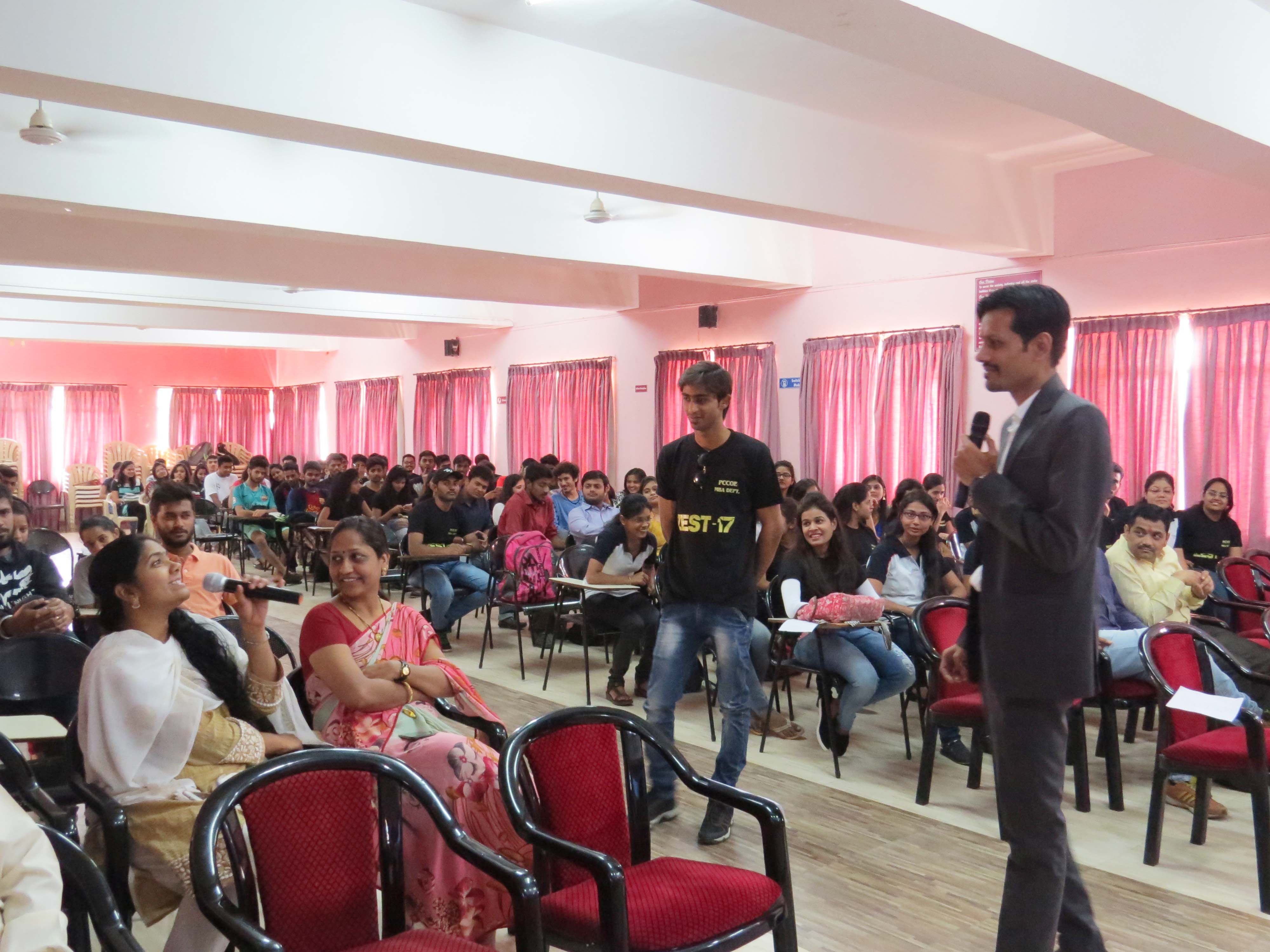 Seminar at PCCOE Pune